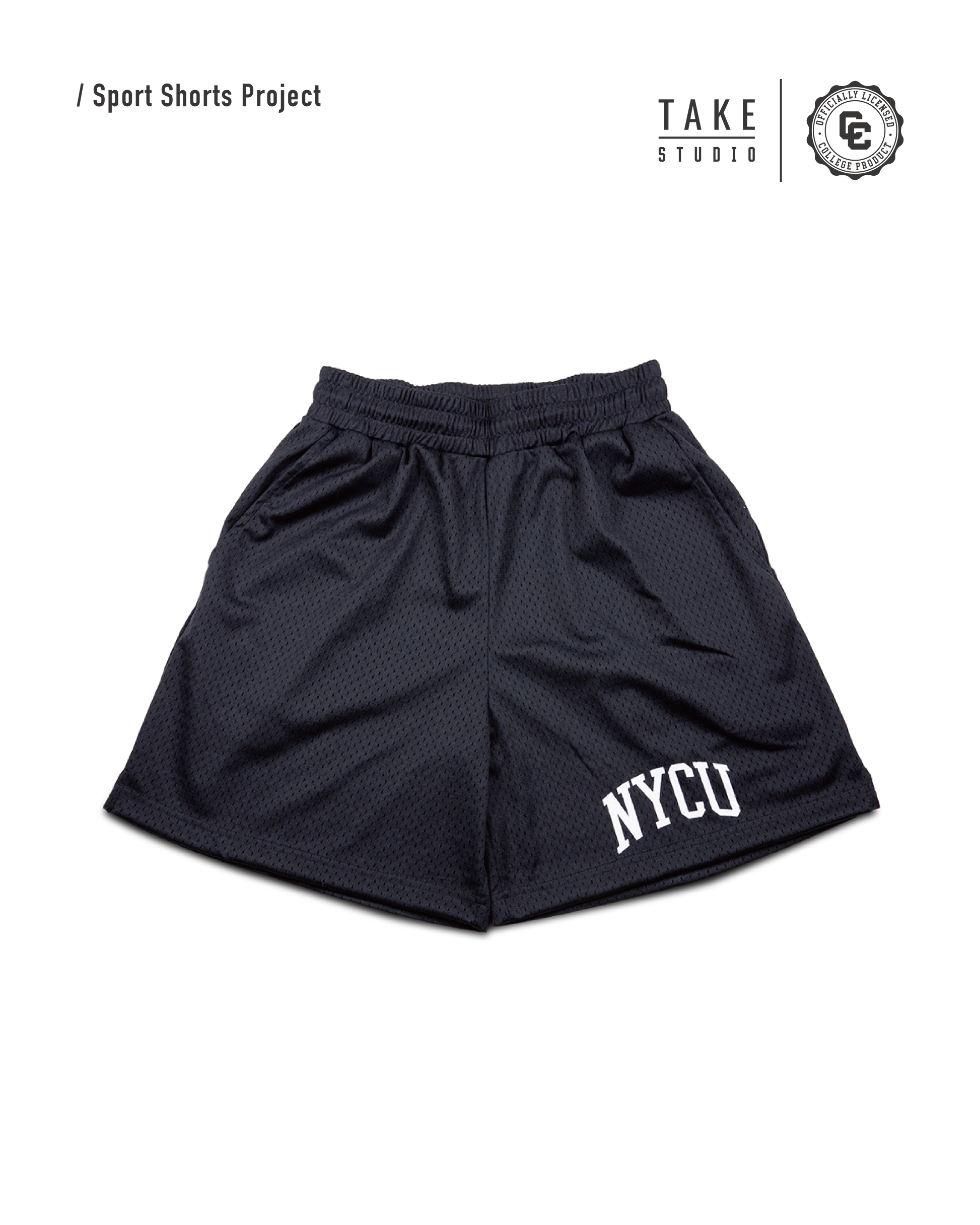 |訂製款|陽明交大 NYCU GYM Shorts (black)