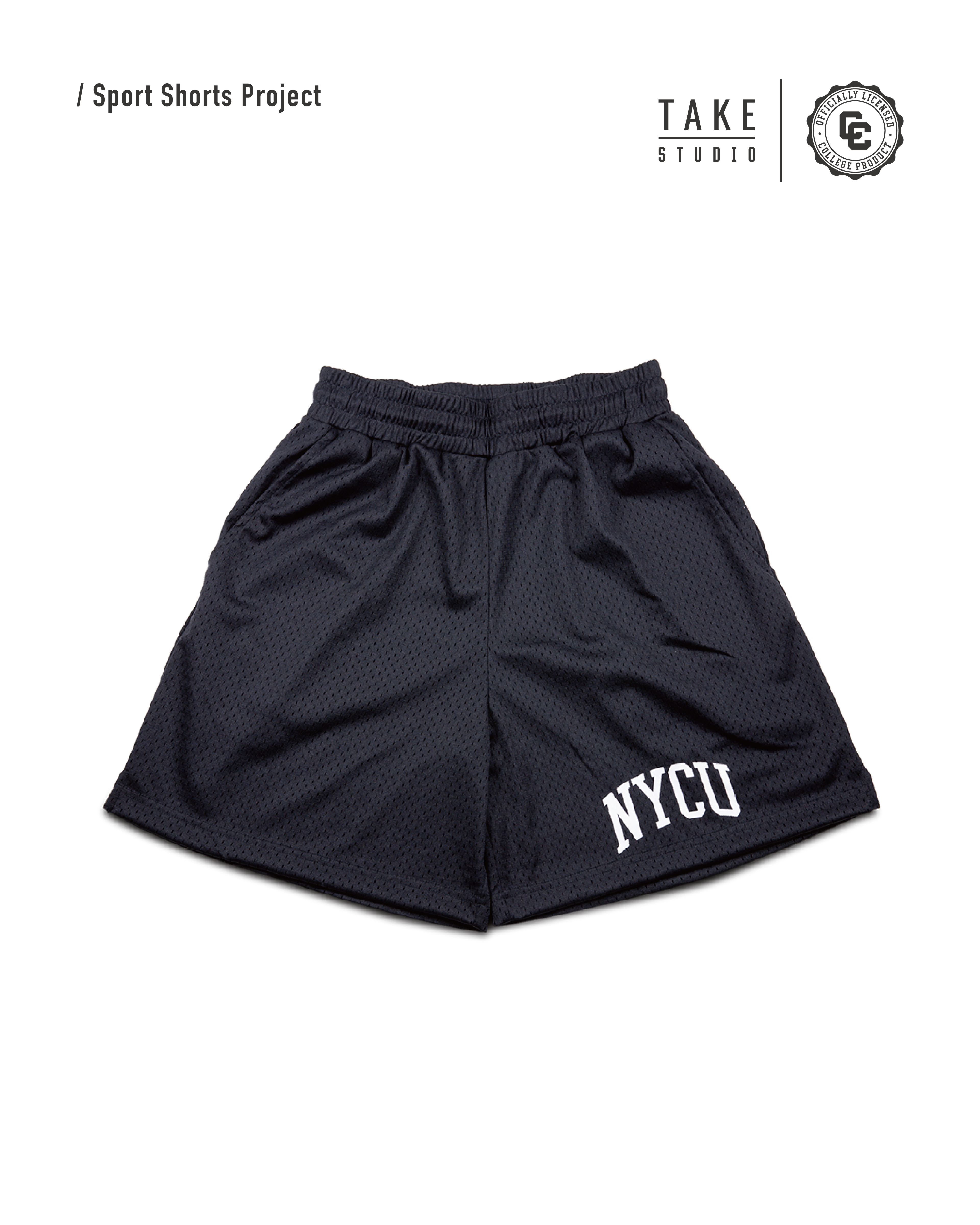 |訂製款|陽明交大 NYCU GYM Shorts (black)