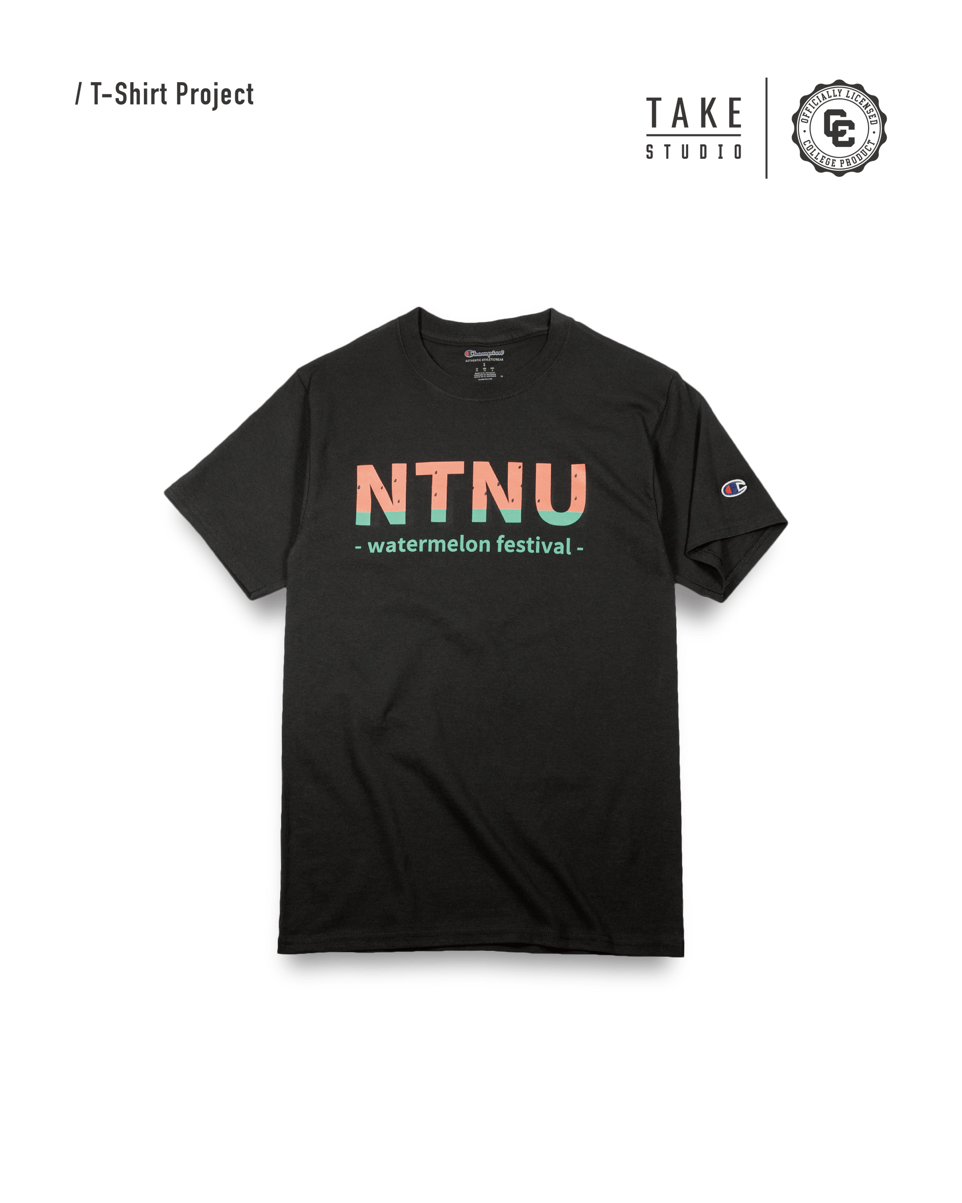 |師大西瓜節| T-shirt (black)