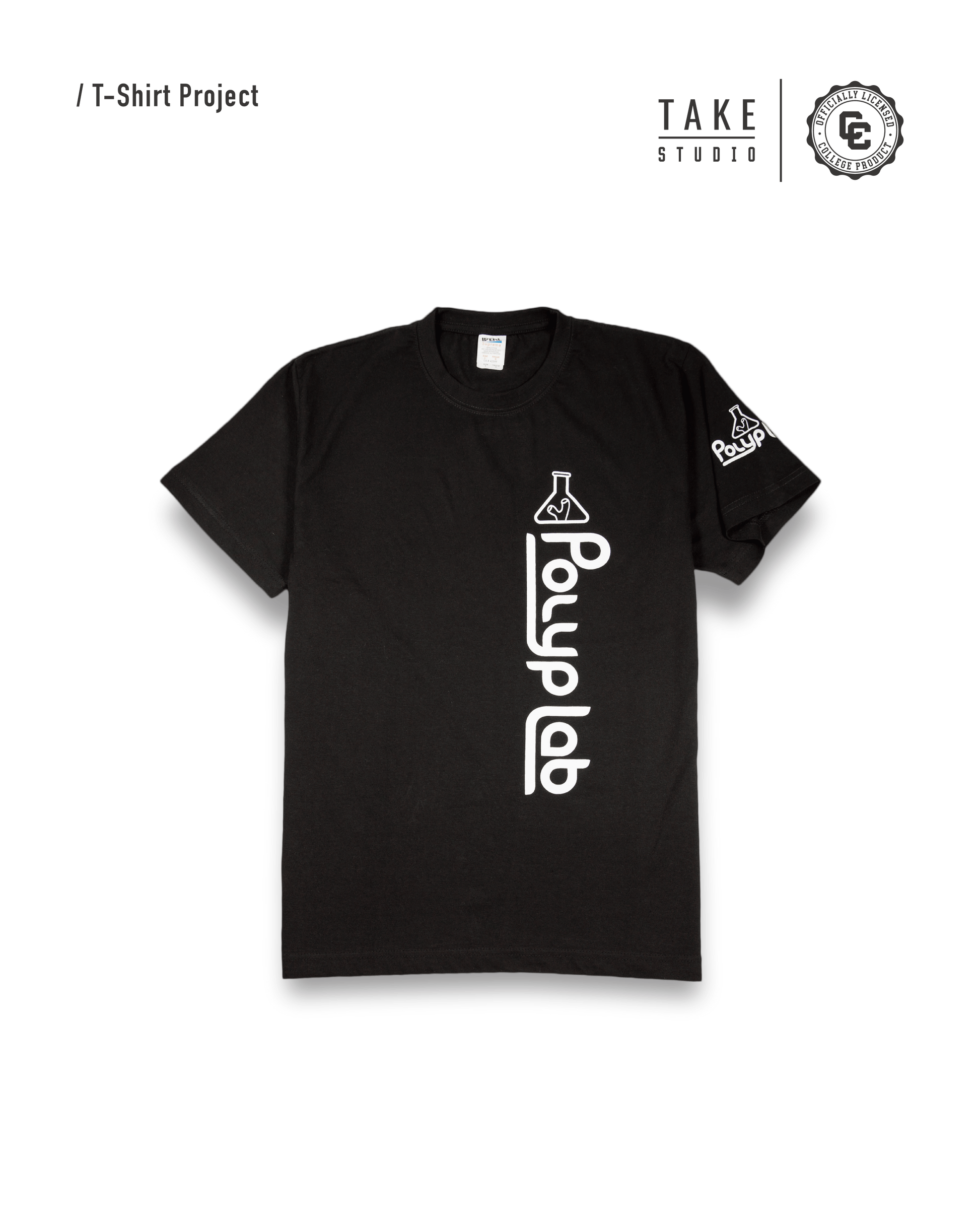 |BlueBox 藍箱水族| Polyp Lab T-shirt (black)