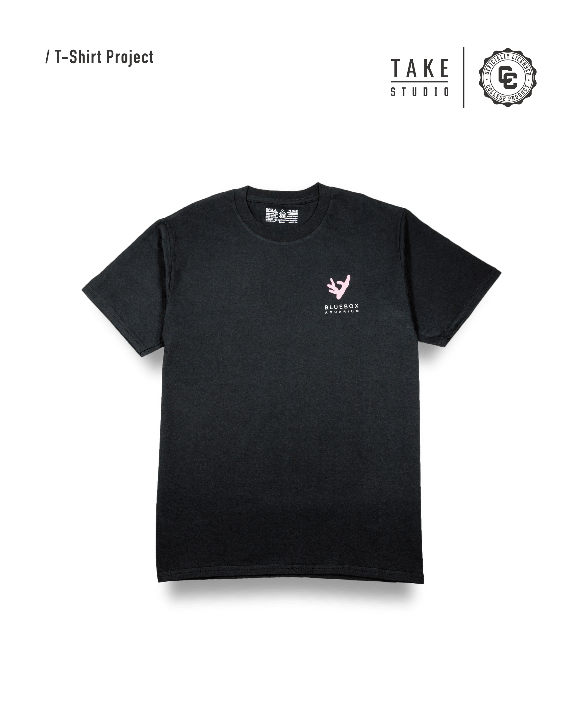 |BlueBox 藍箱水族| Bluebox T-shirt (black)