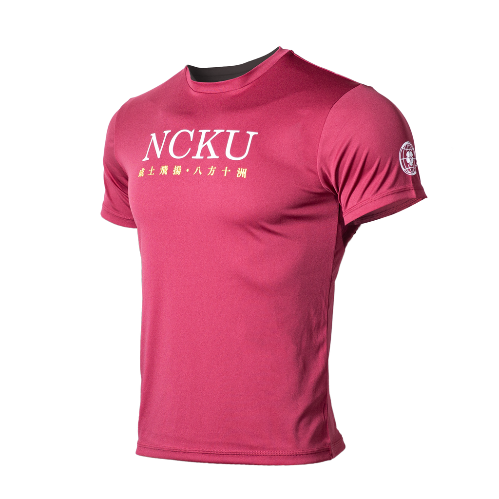 ｜成大土木80週年｜NCKUCE T-shirt (Maroon)