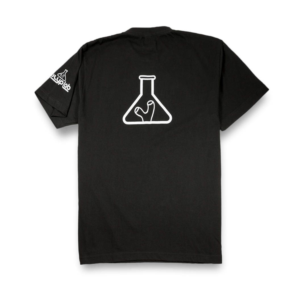 ｜BlueBox 藍箱水族｜ Polyp Lab T-shirt (black)