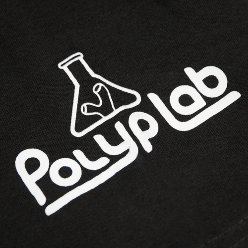 ｜BlueBox 藍箱水族｜ Polyp Lab T-shirt (black)