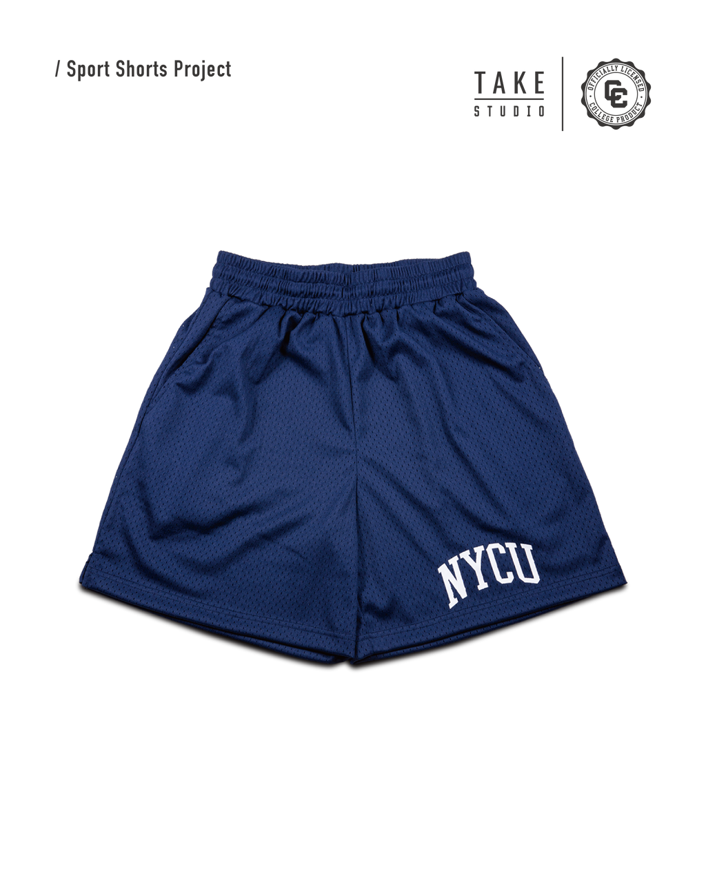 ｜訂製款｜陽明交大 NYCU GYM Shorts (Navy)