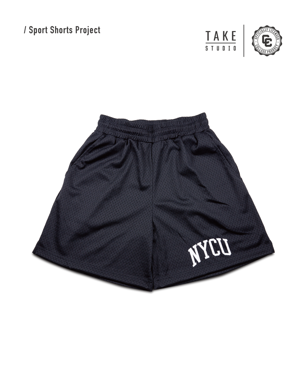 ｜訂製款｜陽明交大 NYCU GYM Shorts (black)