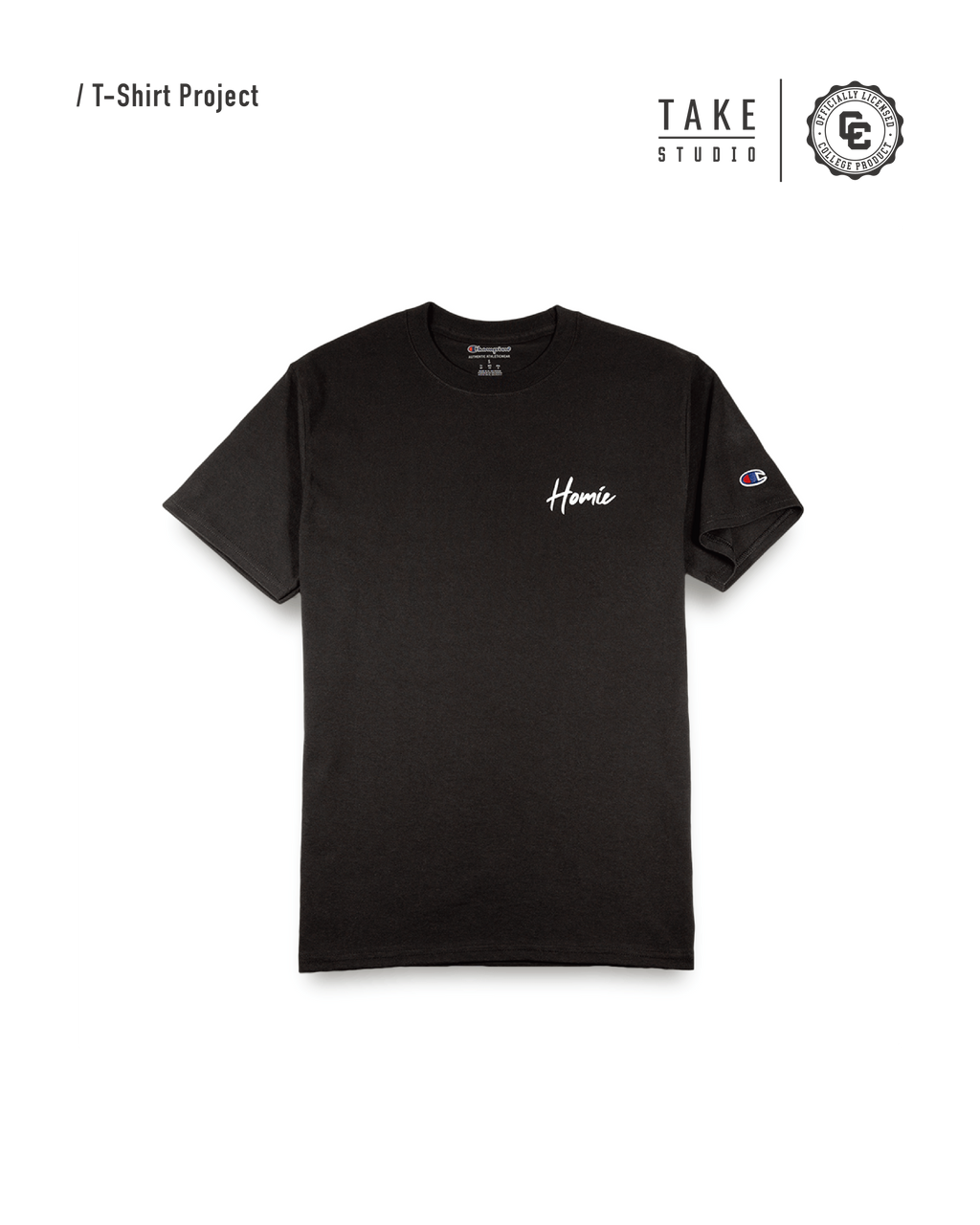 ｜Homie｜ T-shirt (black)